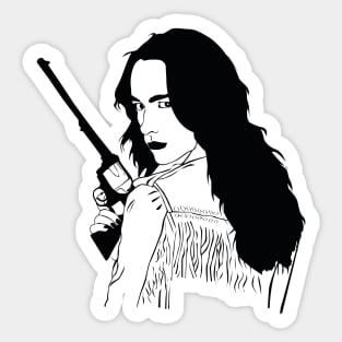 Wynonna Earp with Peacemaker Sticker